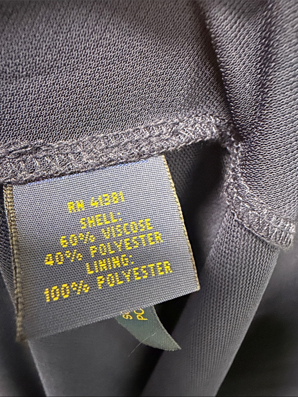 POLI BY RALPH LAUREN NAVY MAXI DRESS! - Picture 4 of 7